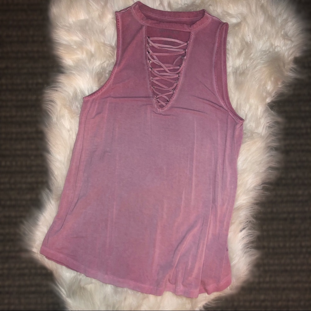 🚨 CLOSET PURGE! 🚨 American Eagle Pink Tunic